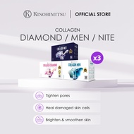 [Mix & Match 30 Bottles] Kinohimitsu Collagen Diamond/Collagen Nite/Collagen Men Inner Beauty Supple