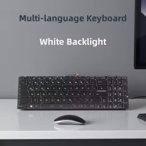 German Italian French AZERTY Laptop Keyboards Backlit Keyboard for MSI GS60 GS70 GL62 GL62M GT72 V14