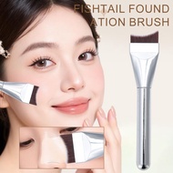 Fishtail Design Foundation Make-up Brush Do Not Eat Seamless Powder Magic Flat Brush Foundation A4e6