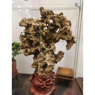 Batu karang gunung untuk bonsai berlubang tembus/dekorasi aquarium