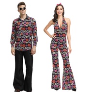 <[CDATA[70s Retro Disco Hippie Halloween Outfit - Perfect for Couples]]>