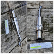 Bolt on civic fd muffler alpineto F03