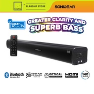 SonicGear SonicBar HD 7000 TV PC Bluetooth 5.0 Soundbar Ultra Bass Speaker With Mic Input