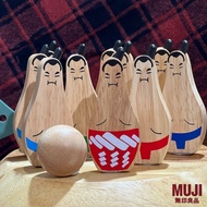 MUJI Wooden Skittles Sumo