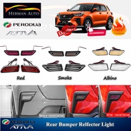 HermanAuto Perodua Ativa Rear Bumper LED Relfector Light Accessories