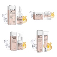 Complete Retinol Women's Skincare Set - Retinol Serum Lotion, Eye Cream, Eye Serum, and Face Cream, 