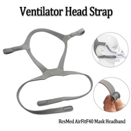 CPAP Mask Headband Adjustable Ventilator Replacement Headband for Resmed Airfit F40 Mask Strap