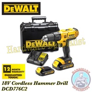 Dewalt 18V Cordless Hammer Drill Driver DCD776C2