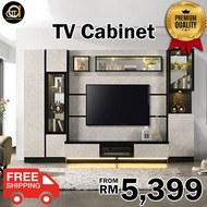 【FREE SHIPPING】10' 10FT Wooden TV Cabinet / 10' 10FT TV Kabinet Kayu / 电视橱柜