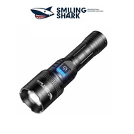 Smiling Shark SD5219 Powerful Torchlight M60 6000 lumens Led Flashlight Ultra Bright 4 Modes USB Rec