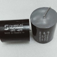 20 capacitors 22uf400v