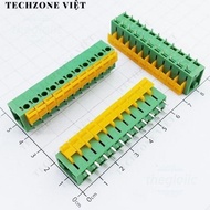 KF142-5.08-11-V Terminal Block 11 Vertical Wire Plug Contacts 5.08mm 250V 10A TechZone Viet