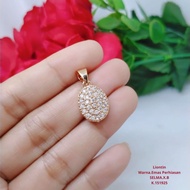 Jewelry Pendant Accessories Durable Not Easy to Fade Durable 18.24 Karat Gold Plated G9-5B