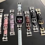 Bling Diamond Bowknot Fitbit Versa 4 Strap fitbit sense 2 / Fitbit Versa 3 Strap / Fitbit Sense Stra