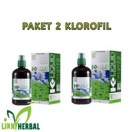 Promo Paket 2 Klorofil  Herbal Drink K-Liquid Chlorophyll  Klorofil