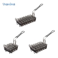 Shamjina Taco Basket Taco Shell,Deep Fryer Basket,Stainless Steel,Taco Shell Fryer Deep Fryer Taco H