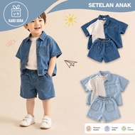 KADOSORA - 1-4 Years || SHIRT + SHORTS set (1 set) UNISEX CASUAL STREET CATALOG ZHBB BC