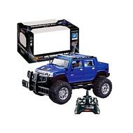 GOUKAI - 866-82442 Mô hình xe ô tô HUMMER H2 SUT FRICTION CAR tỷ lệ 1:24 (KT 33x15.5x18cm)