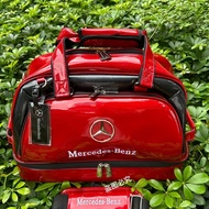 อัพเกรด -Benz ใหม่ BenZ กระเป๋ากอล์ฟชายหญิงน้ำหนักเบาไหล่เดียวกันน้ำสองชั้นกระเป๋าเสื้อผ้ากอล์ฟ