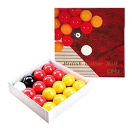 CM1 Premium Red & Yellow Pool Ball Set - 2 Inch with 1 7/8 Inch Cue Ball