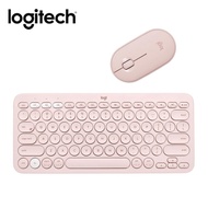 【Logitech】羅技 K380 藍牙多功鍵盤+M350鵝卵石 無線滑鼠