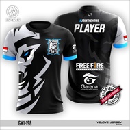 JERSEY Game Esports Baju Gaming printing Original Sublim