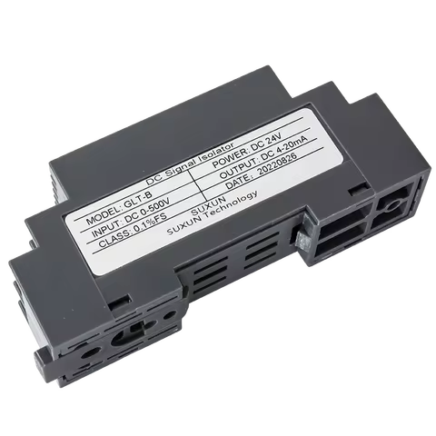 Signal Isolator RS485 Signal Isolator DC 0-2000V 0-75mV to RS485 Analog Signal Isolator 1 In 1 Out 4