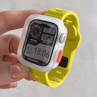 iWatch for s8 strap sports silicone apple watch full package s9 case iwatch7 men's and women's apple