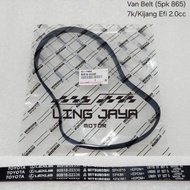 FAN BELT TOYOTA 7K FAN BELT KIJANG EFI 2.0cc/ / (5pk 865) 90916-02336