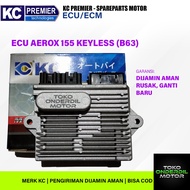 ECU AEROX 155 KEYLESS B63 PART CODE B63-H594A-11 KC BRAND