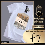 F7 SHORT SLEEVED DISTRO BAJU / DISTRO T-SHIRTS / DISTRO CLOTHING / OBLONG T-SHIRTS / BANDUNG T-SHIRT