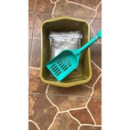 CAT POOP LITTER BOX PACKAGE LITTER BOX cat litter box