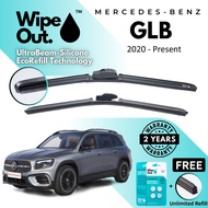 [PREMIER] WipeOut UltraBeam Silicone EcoRefill-Technology Wiper MERCEDES-BENZ GLB 2020 - Present (Fr