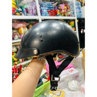 DOT FMVSS No 218 Certified XL Black Motorcycle Helmet (Size L - Used)