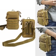 Tactical Waist Pouch Holster Molle Hip EDC tool Bag Wallet Purse Phone Case Camping Hiking chest Bag