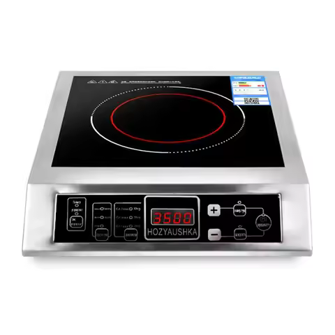 High-power induction cooker 3500W commercial stainless steel induction cooker household stir fry bat