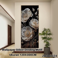 Marble Vinyl Wall Paper 1.2x2.8 m Various Marble Motifs pilihan for Room Decoration with 2.5 Thickne
