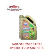 IADA ENGINE OIL FULLY SYNTHETIC SAE 0W20 3LITRE 3L SPORT HYBRID-I