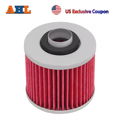 AHL 1/2/4/6 Pcs Oil Filter For YAMAHA SR250 XV250 1000 XT250 600 650 XT600 500 400 XC200 250 SRX600 