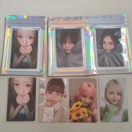 Photocard ive official gaeul liz rei leeseo