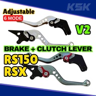 APIDO BRAKE CLUTCH LEVER RS150 RS 150 RS150 WINNER 150 BRAKE LEVER ALLOY ALOI MOTORCYCLE ACCESSORIES