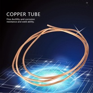 officestucio-SG 2m T2 Soft Copper Coil Tube Pipe ID 4mm OD 5mm Thickness 0.5mm Refrigeration Electri