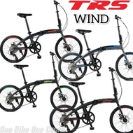2022 TRS Wind 20"(451) Folding Bike Aluminum Frame Shimano Tourney TX 1x8speed