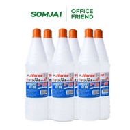 [Whole Box] Horse Brand Clear Water Glue 560cc. Quantity 12 Bottles