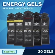 SiS Beta Fuel or Nootropics Energy Gel 20 Packs High Carbs Mental Boost Caffeine Racepack.sg