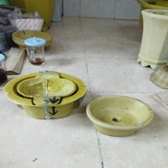 Bonsai Cetakan Pot Bonsai Mame Oval bahan Fiber