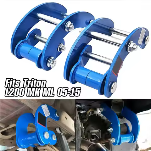 Car Suspension Lift Kit Rear Leaf Spring Comfort Double Shackles 2inch lifting Suspension For Mitsub