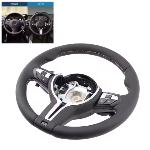 Performance Steering Wheel for BMW E70 E71 E84 E87 E90 Upgrade Multifunctional Sport-Style Nappa Lea