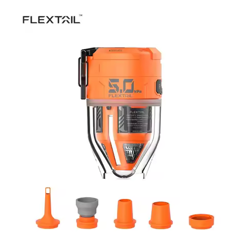 Flextail MP3 Outdoor Camping Inflatable Pump Portable Hiking Sleeping Pad Mat Electric Pump 5kpa Wit