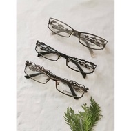 Classic Rectangle Spec Frame Spectacles CLEARANCE STOCK